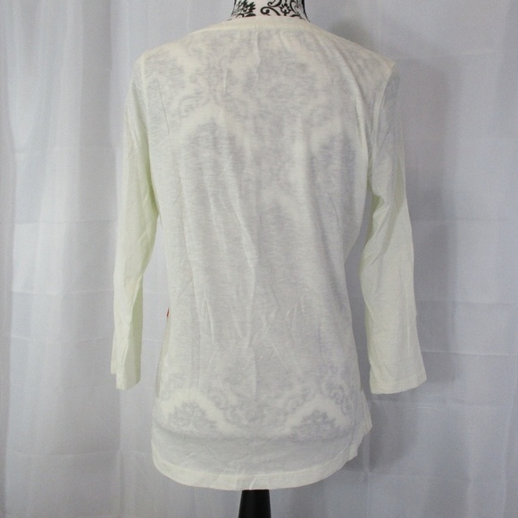CROWN & IVY Horse Embroidery Top Size Medium - Picture 5 of 8